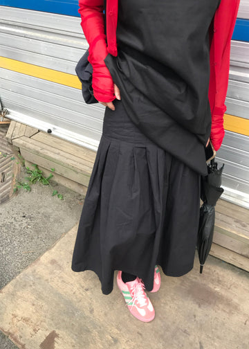 NUO PLEATS MAXI SKIRT